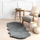 preview thumbnail 18 of 19, Nuloom Eline SuperiorWash Faux Sheepskin Machine Washable Area Rug
