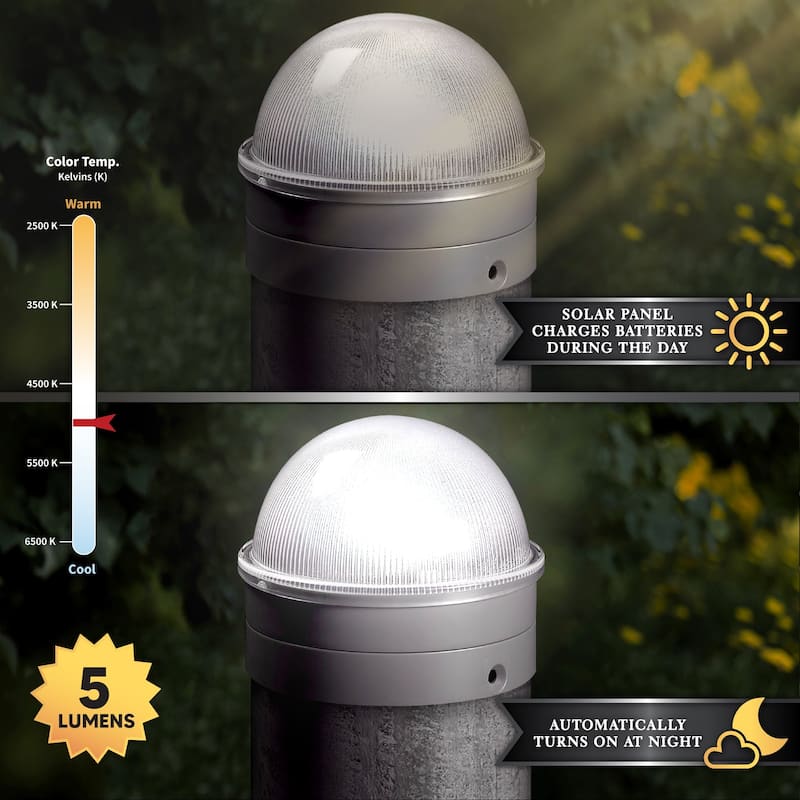 Classy Caps Silver Chainlink Summit Solar Cap (2 Pack)