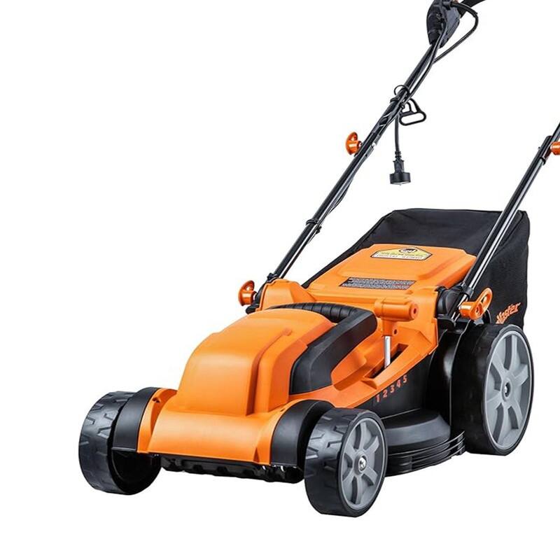 Electric Lawn Mower 16-Inch 12AMP - Orange