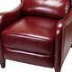 preview thumbnail 12 of 166, Brigida Multifunctional Modern Genuine Leather Nailhead Trim Recliner with Adjustable Footrest Set of 2 by HULALA HOME