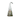 Swedish Fur Hat Sitting Gnome Christmas Figurine - 29.5" - Gray Brown