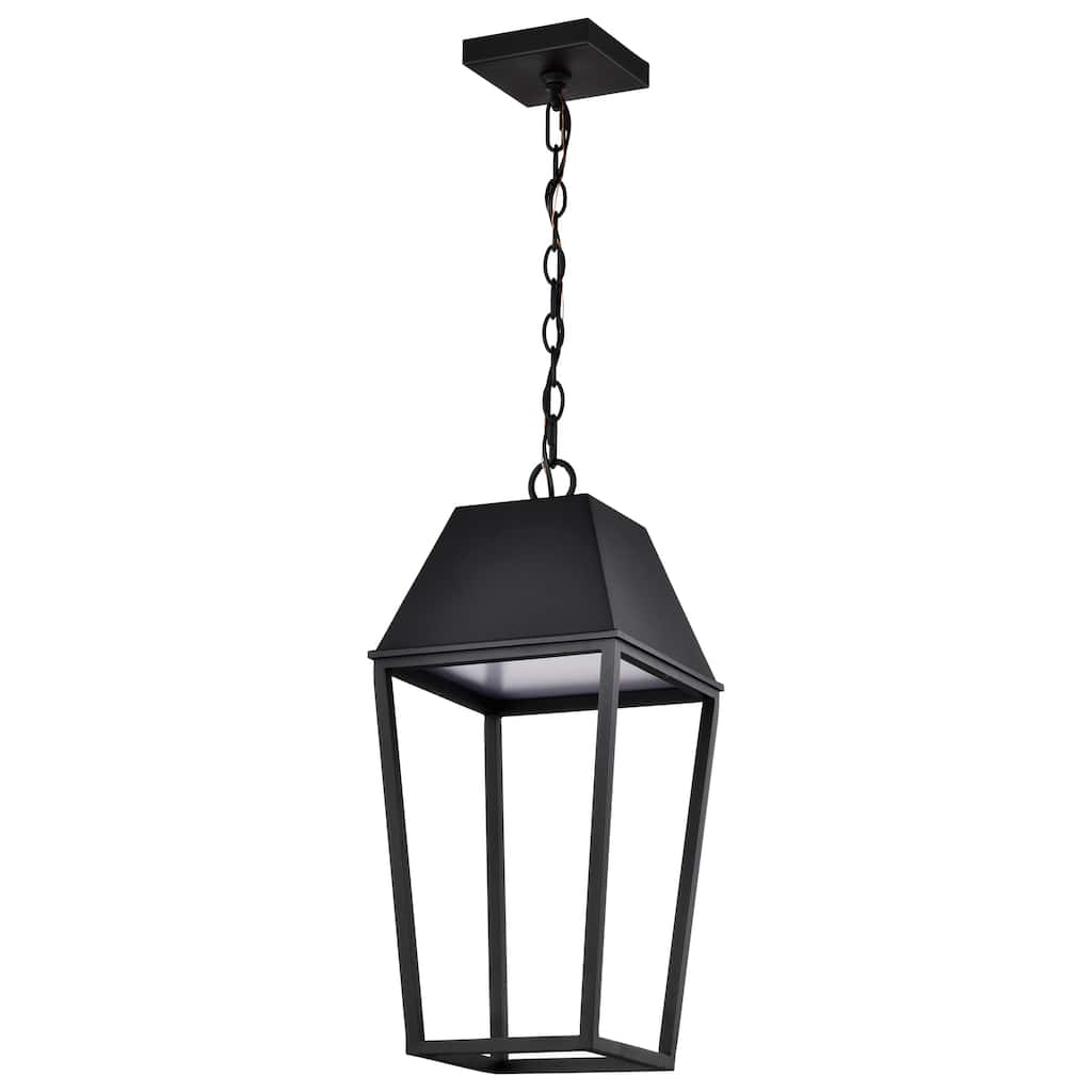 Colt 10 Watt LED Hanging Pendant Matte Black Finish
