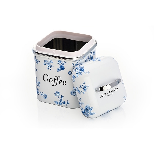 LAURA ASHLEY スープカップ 3個セット Laura Ashley VQ 3-Piece Hand-applied Stainless Steel Canister Set