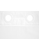 preview thumbnail 55 of 111, No Hook Waffle Weave Shower Curtain with Snap-in Liner