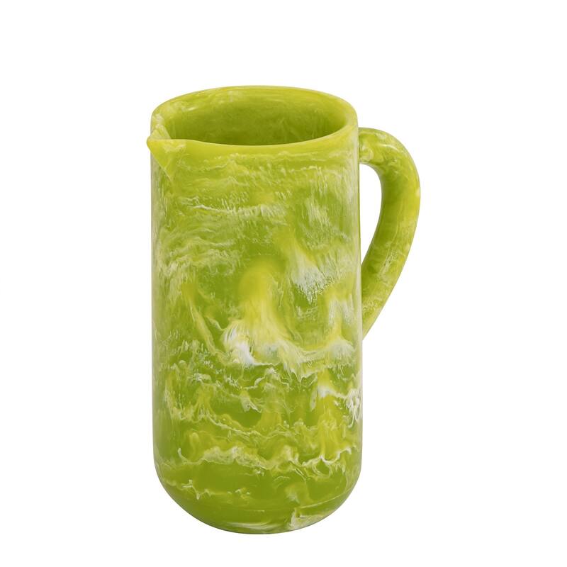 Green Resin Pitcher