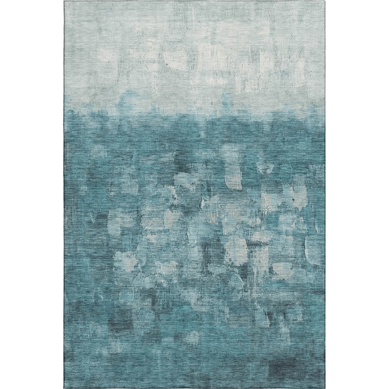 Premium Washable Super Soft Ombre Brushstrokes Mayfield Rug