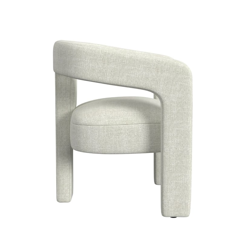 HomePop Upholstered Barrel Accent Chair