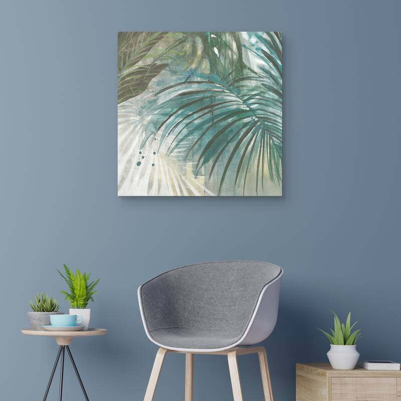 Sage Fronds by K. Nari Canvas Art Print