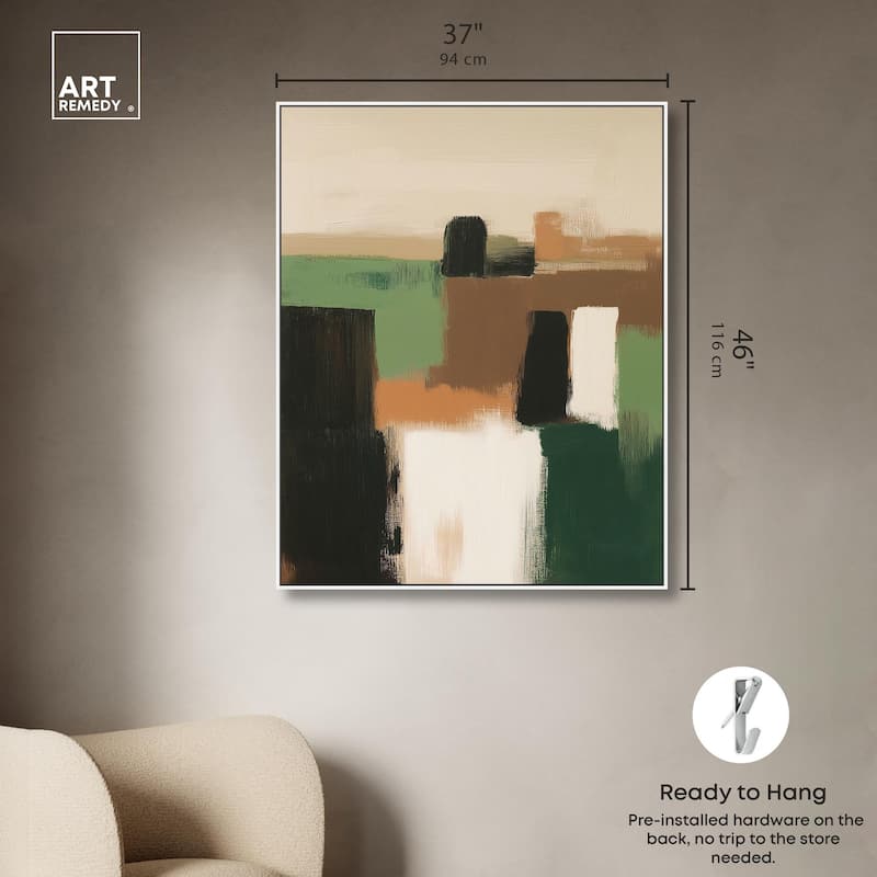 Underbrush Musings II Canvas by Art Remedy
