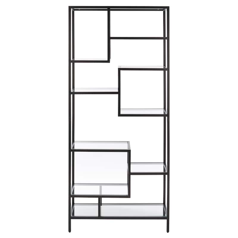 SAFAVIEH Astrid 10 Shelf Etagere - 32" W x 12" D x 72" H - 32Wx12Dx72H