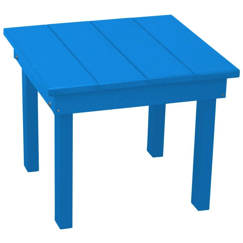 Poly Hampton End Table - Blue