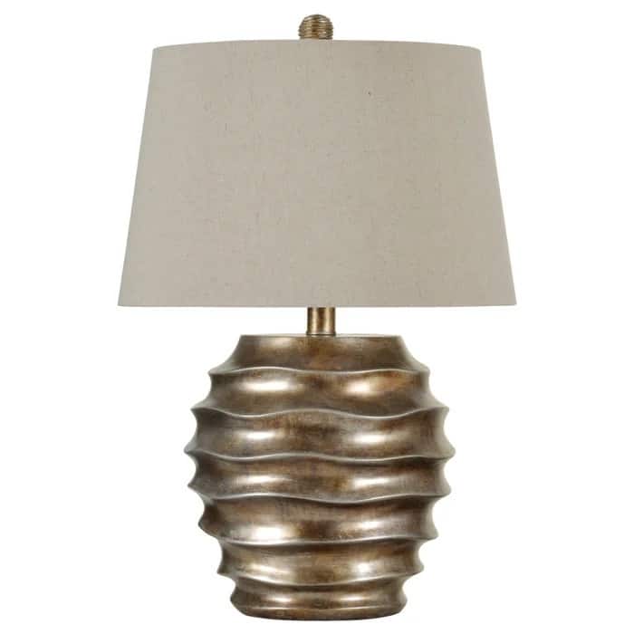 Georgian Silver Finish Table Lamp - Georgian Silver finish