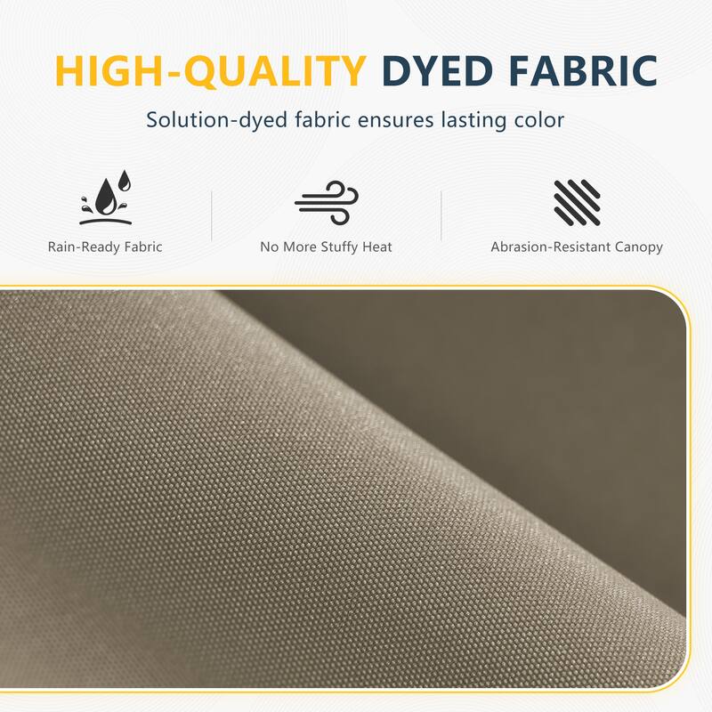 Outdoor 10FT Patio Offset umbrella for Garden