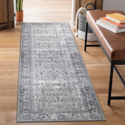 Superior Vintage Medallion Indoor Bohemian Polyester Area Rug