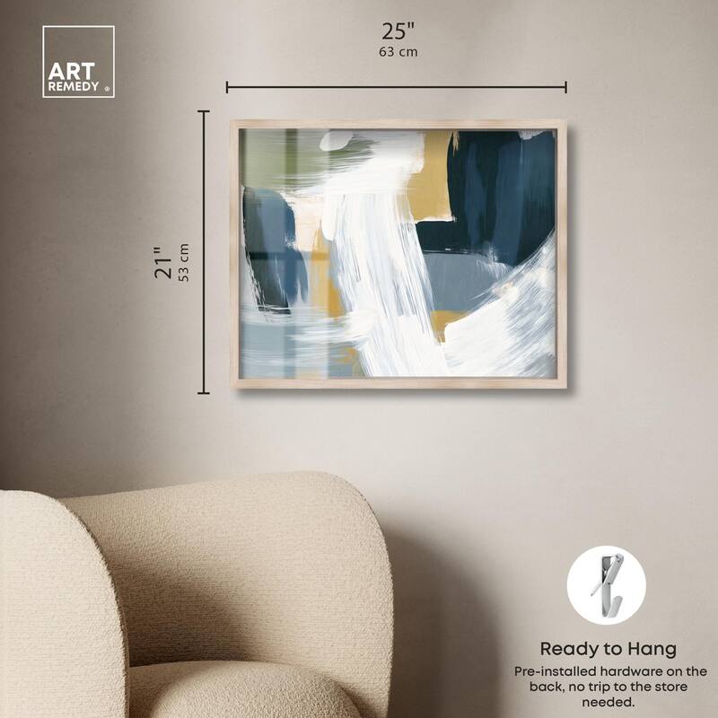 Moss Layers III Shadowbox by Art Remedy