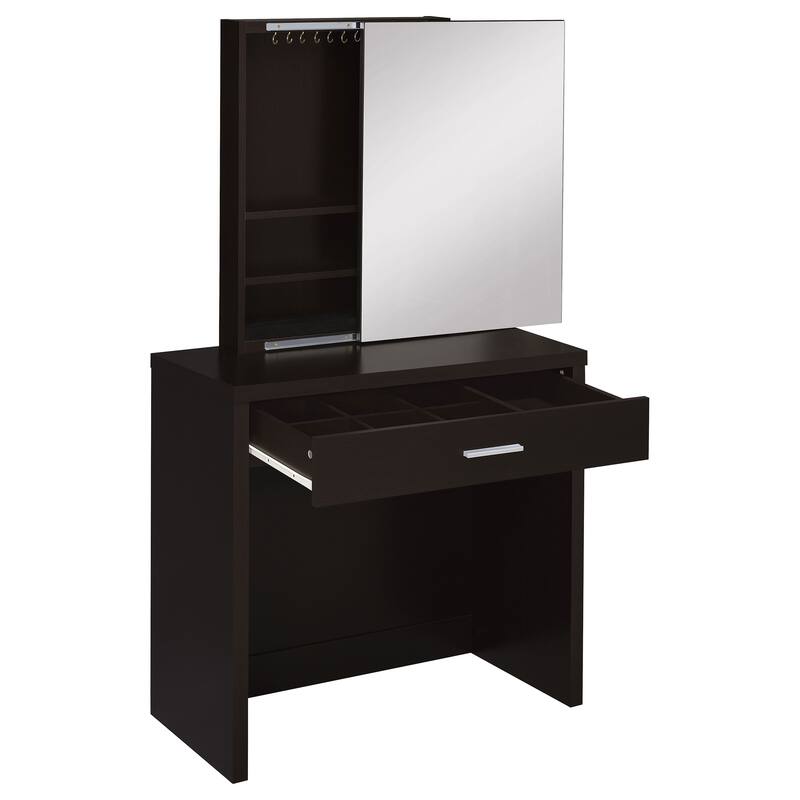 Harvey Contemporary 3-piece Vanity Set with Lift-Top Stool