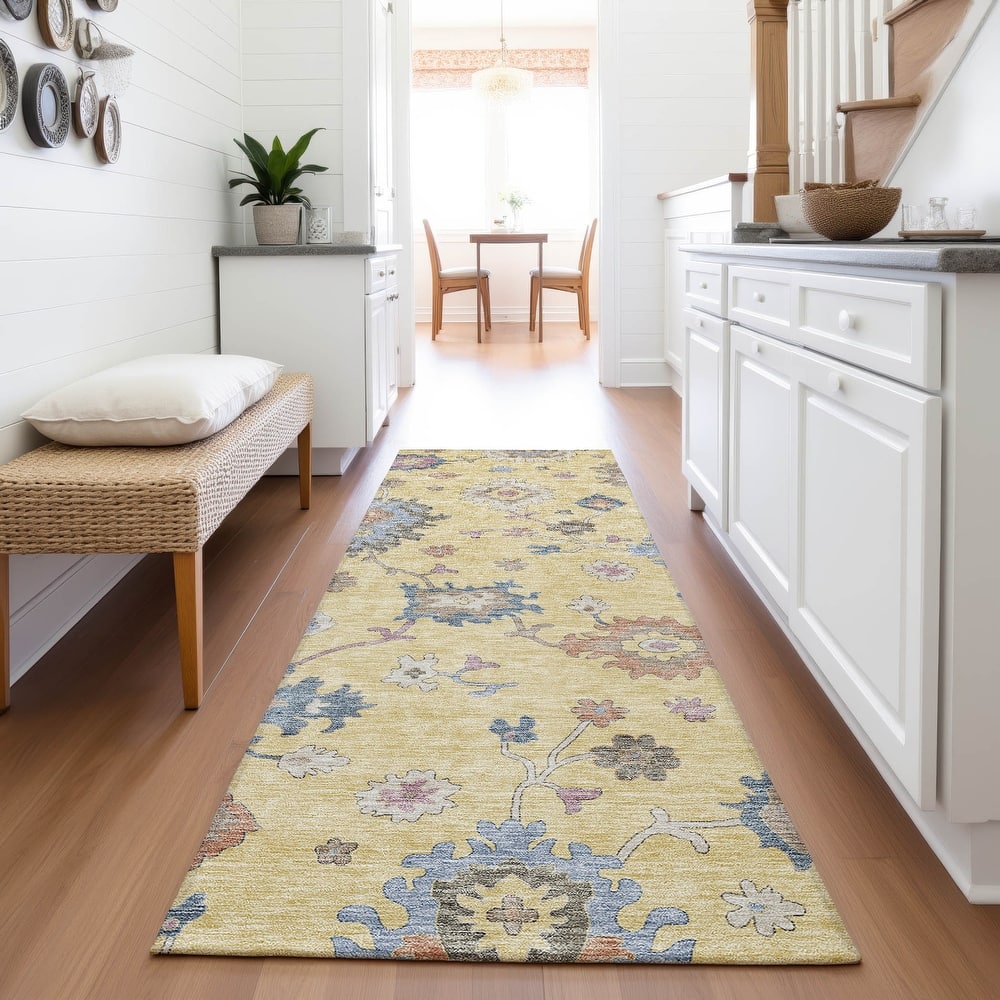 Premium Washable Super Soft Traditiional Spaces Mayfield Rug