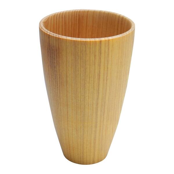 2 x Wooden Pure Handmade Craft Coffee Tea Mugs Drinking Cups For Home Office