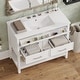 preview thumbnail 5 of 56, Christopher Knight Home - Eric 36" Bathroom Vanity with Ceramic Sink