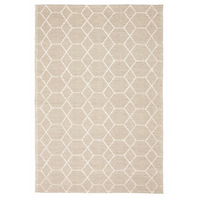 ECARPETGALLERY Braid weave Sienna Grey Wool Rug - 5'3 x 7'7