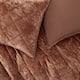 Wonderful Diamond Velvet 3 Piece Quilt Set