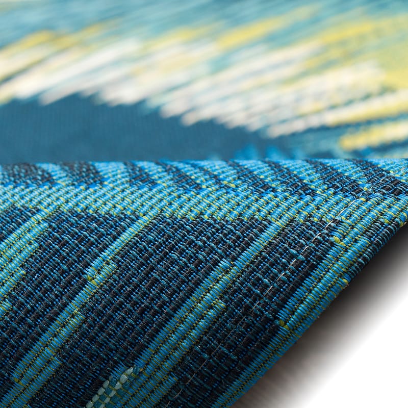 Liora Manne Marina Palm Border Indoor/Outdoor Rug