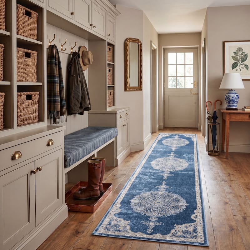 SAFAVIEH Brentwood Coralyne Traditional Oriental Rug