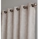 preview thumbnail 12 of 74, Gracewood Hollow Plakalo Embossed Thermal-weaved Blackout Grommet Drapery Curtains