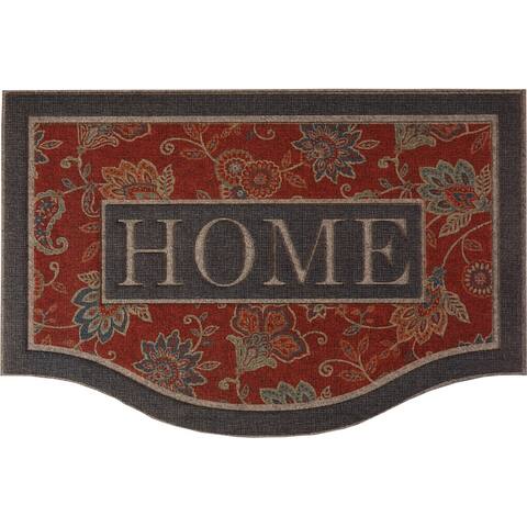Mohawk Ornamental Entry Mat Cozy Jacobean Mat - 24" x 36"