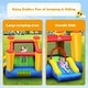 preview thumbnail 3 of 5, Inflatable Bouncer Kids Slide Bounce House w/ 350W/550W Blower