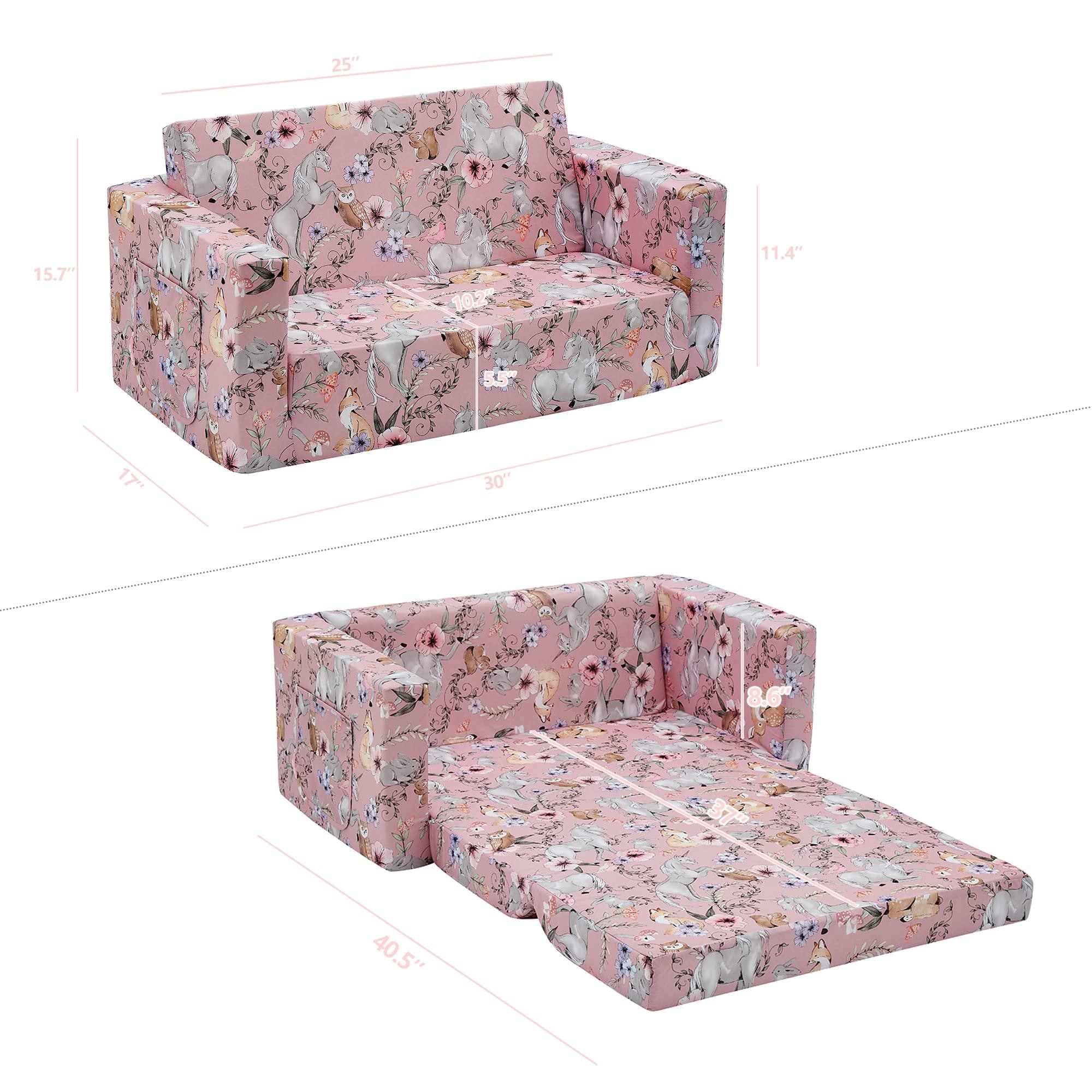 Childrens pull sales out couch