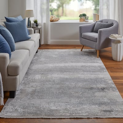Grand Bazaar Lindstra Machine Made Abstract Modern Area Rug
