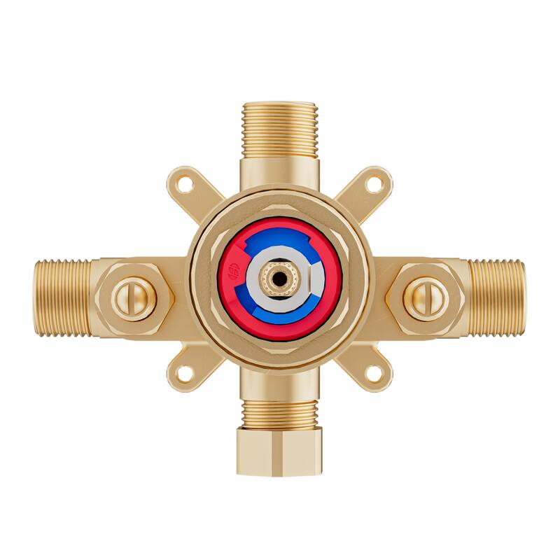 Diamond Line Pressure Balanced Shower Valve with Round Trim