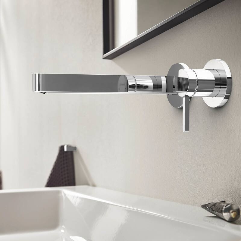 Hansgrohe 76050 Finoris 1.2 GPM Wall Mounted Mini-Widespread Bathroom