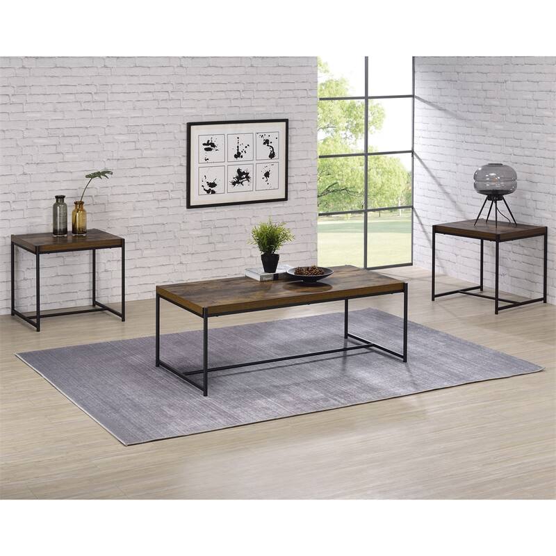 3 Piece Coffee and End Table Set