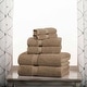 preview thumbnail 62 of 71, Superior Egyptian Cotton Pile Heavyweight 6-Piece Towel Set 6-Piece Set - Latte
