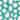 Lele Sadoughi Lele Gems Teal Peel & Stick Wallpaper
