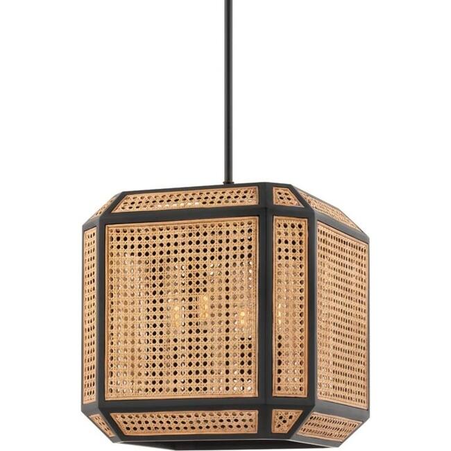 Hudson Valley Lighting Georgia 4 Light 18" Wide LED Cage Pendant - Old Bronze