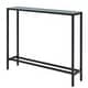 preview thumbnail 11 of 34, SEI Furniture Ham Long Narrow Console Table with Mirrored Top