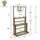 preview thumbnail 3 of 5, Heavy Duty Hanging Plant Stand Shelving Unit Flower Pot Rack