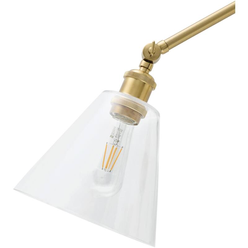 Livabliss Malinao Traditional Wall Sconce - 8"L x 31"W x 8"H