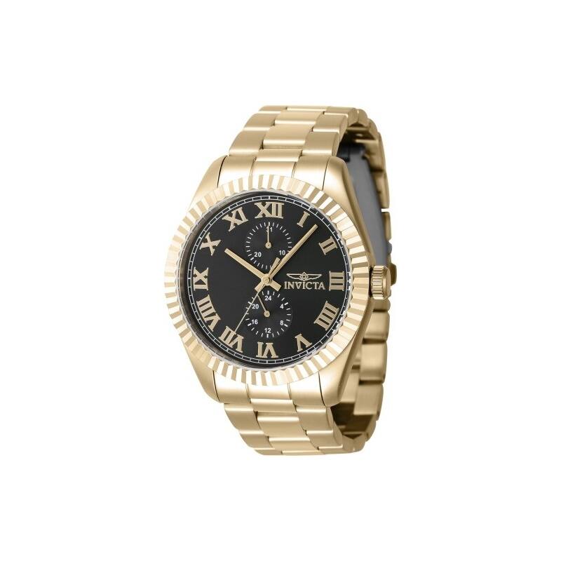 Invicta Men's 47429 Specialty Quartz Multifunction Black Dial Watch