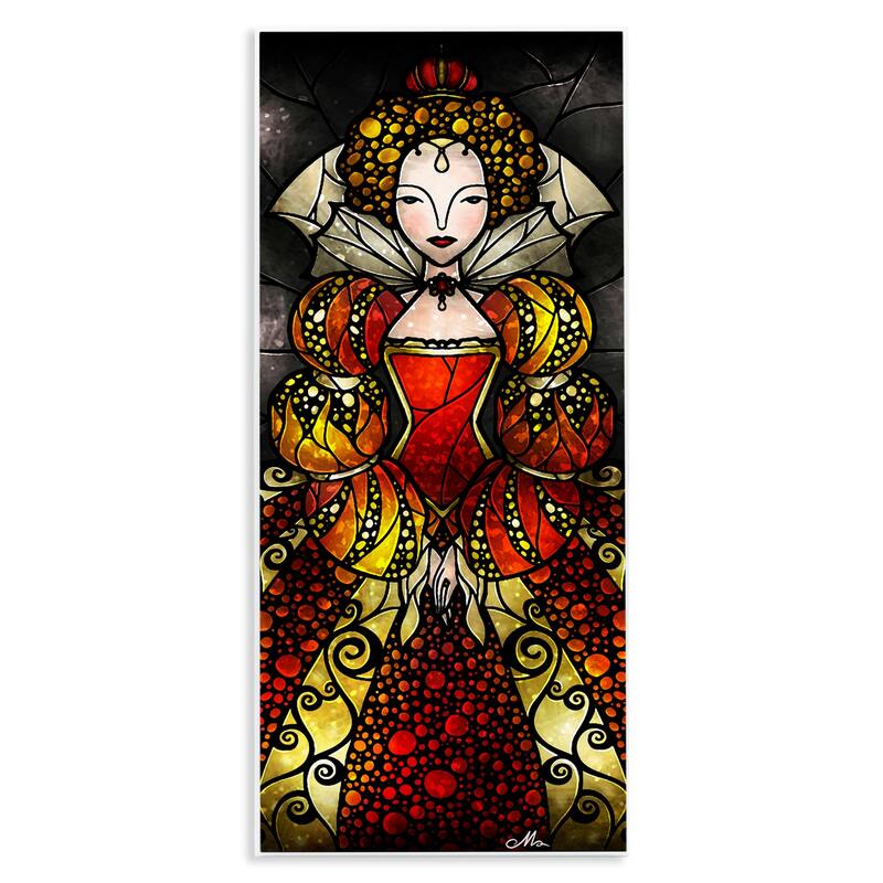 Stupell Royal Elizabeth I Portrait Wall Plaque Art Design By Mandie Manzano - 7 x 17