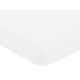 preview thumbnail 3 of 4, Solid Ivory Boy or Girl Baby Fitted Crib Sheet - Beige Off White for Bohemian Boho Dot Collection