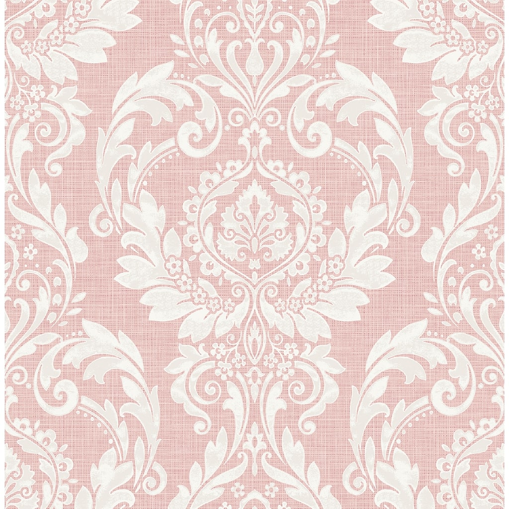 NextWall Cora Damask Peel and Stick Wallpaper - 20.5 in. W x 18 ft. L
