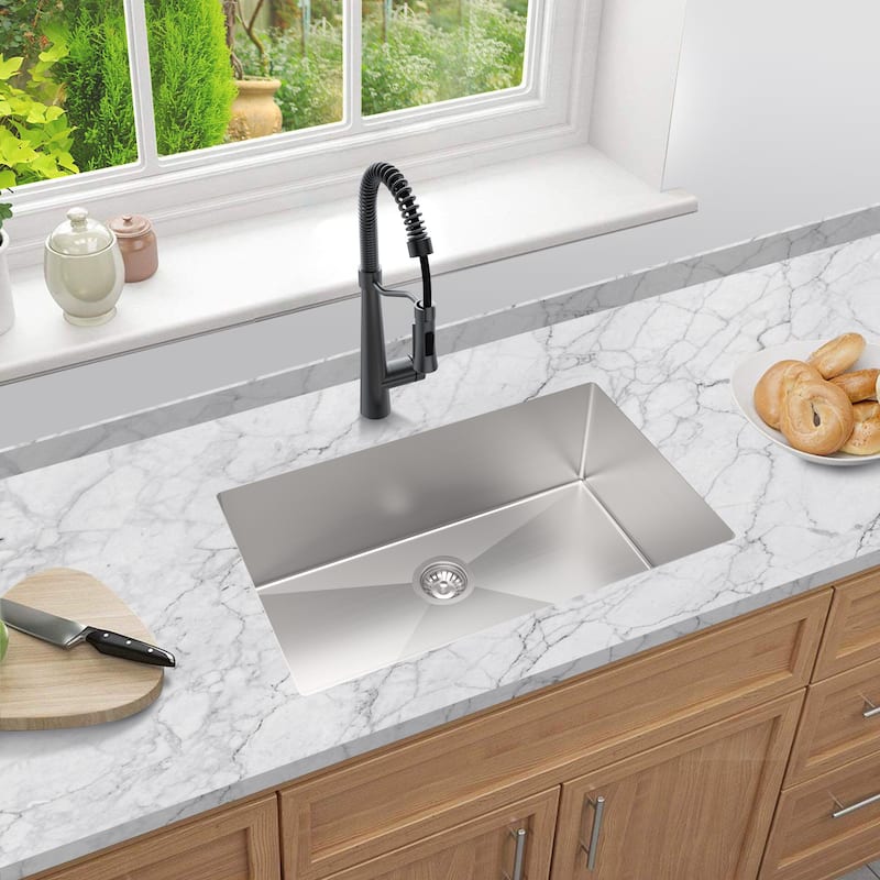Transolid TRS_RSB291810 Rimless 29" Undermount Single Basin Kitchen