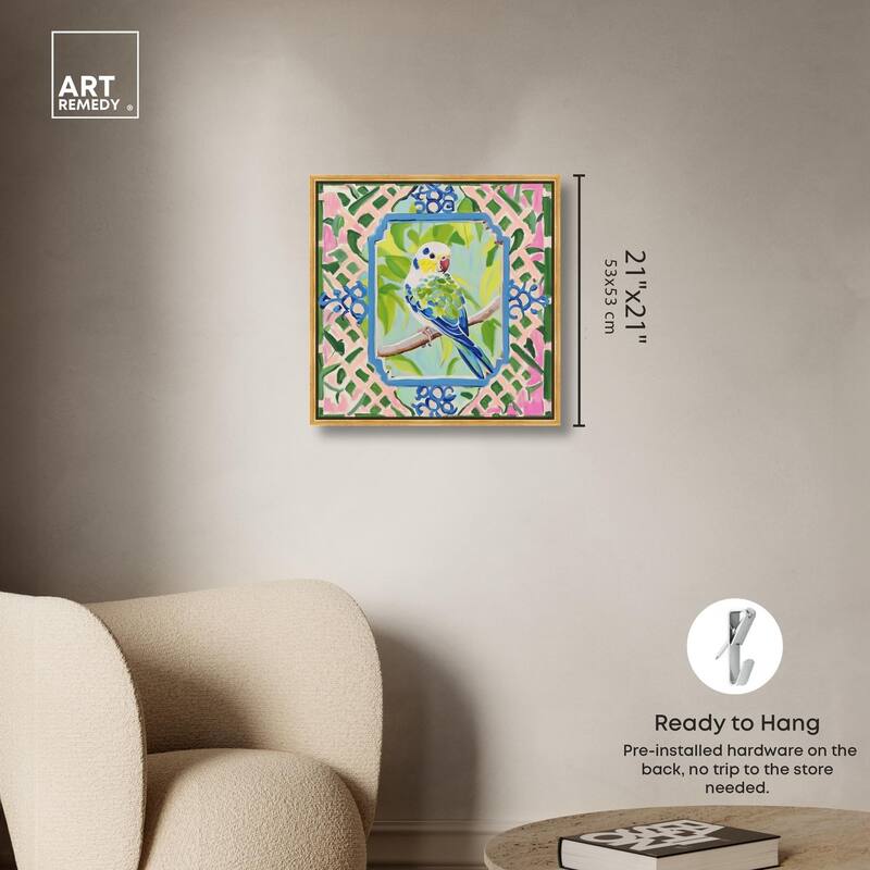 Garden Gate II Canvas by Art Remedy