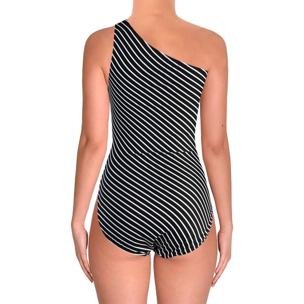 ralph lauren striped swimsuit