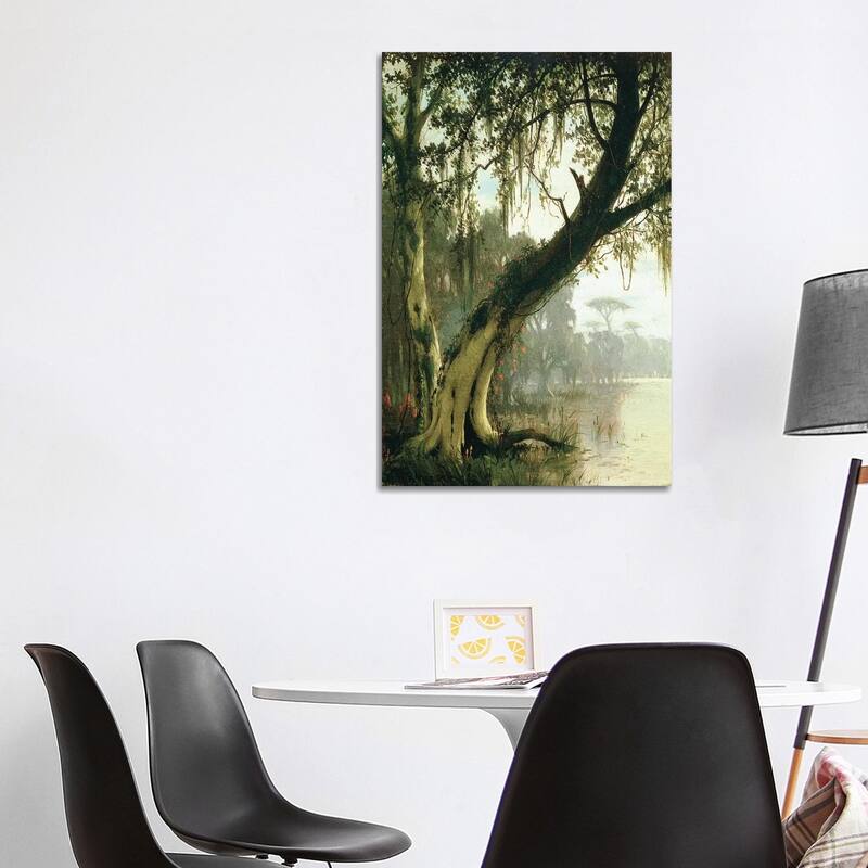 iCanvas "In the Bayou " by Joseph Rusling Meeker Canvas Print - 40x26x1.5