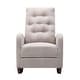 preview thumbnail 28 of 39, Baby Room High Back Rocking Chair Nursery Chair , Comfortable Rocker Fabric Padded Seat ,Modern High Back Armchair